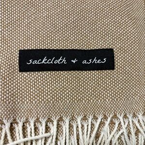 Sackcloth & Ashes Tan Woven Blanket